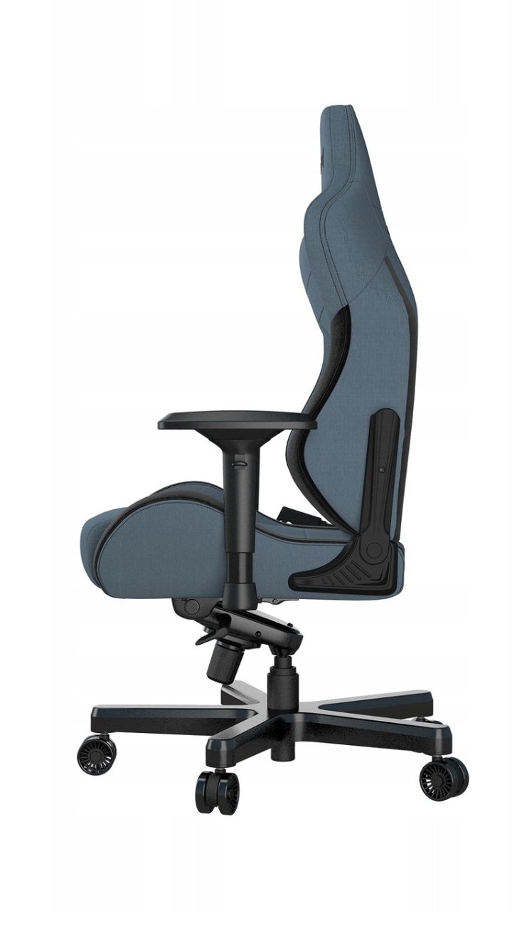 Fotel gamingowy biurowy Anda Seat T-Pro 2XL materiałowy niebieski obrotowy Model T Pro 2