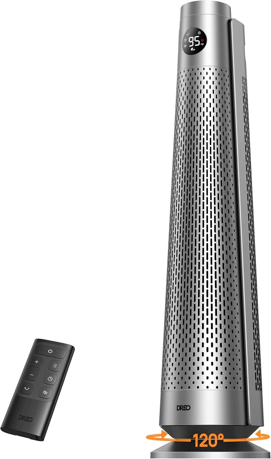 2000W Keramický Ohrievač Ptc Tichý 25DB Oscilácia 120° Časovač 12H