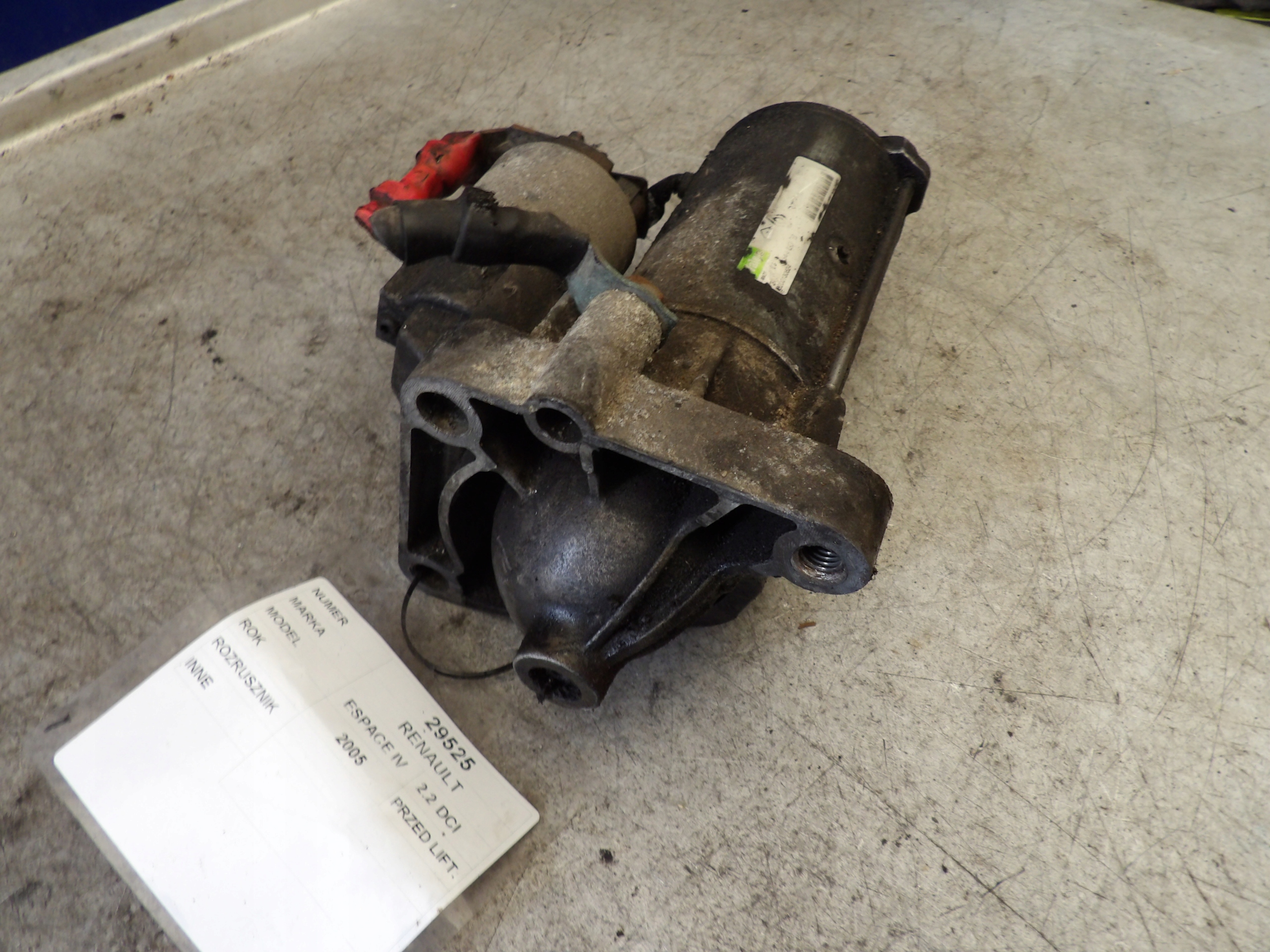Renault Espace IV starter 8200130624