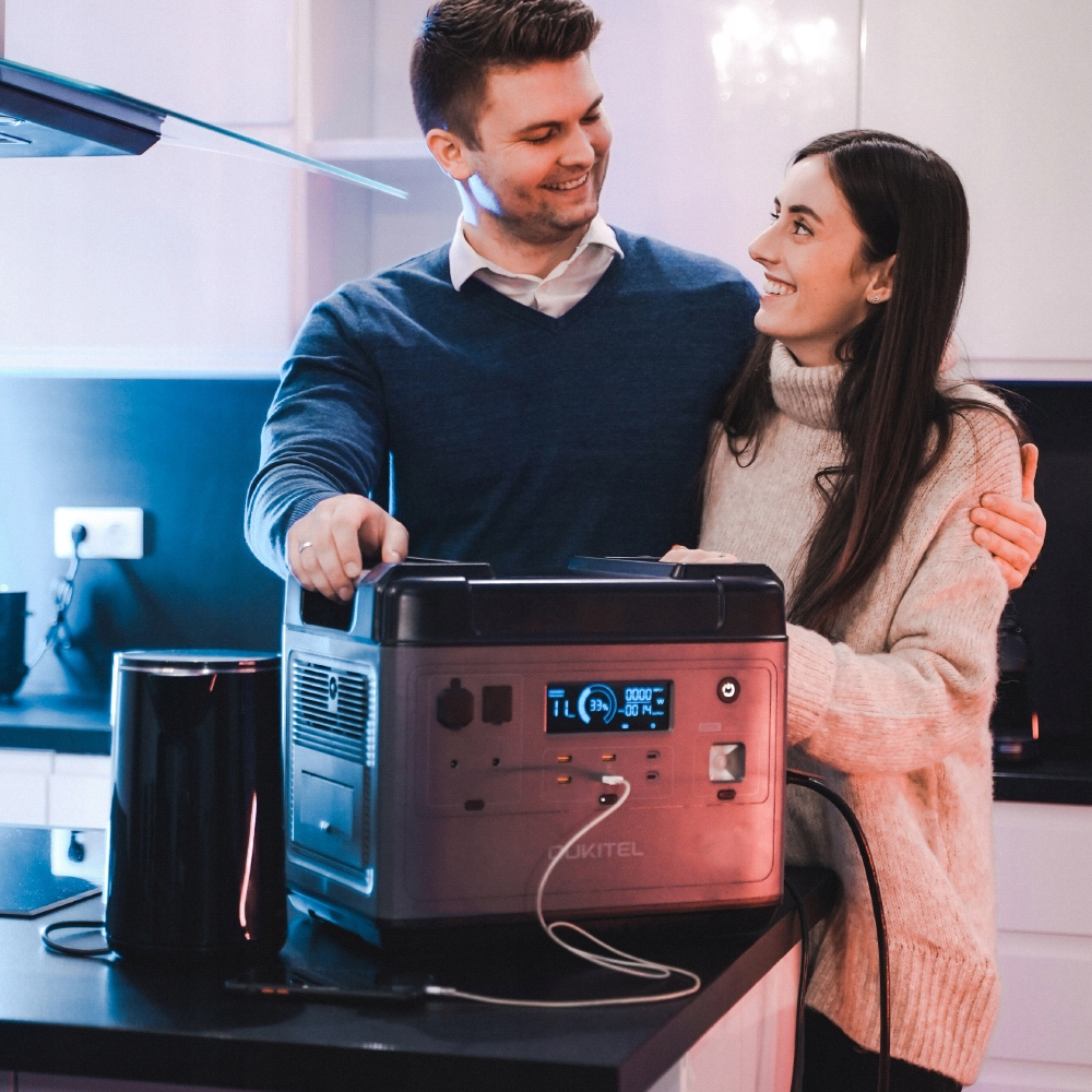 Generator OUKITEL P2001E 2000W 625000mAh 51.2V Stan opakowania oryginalne