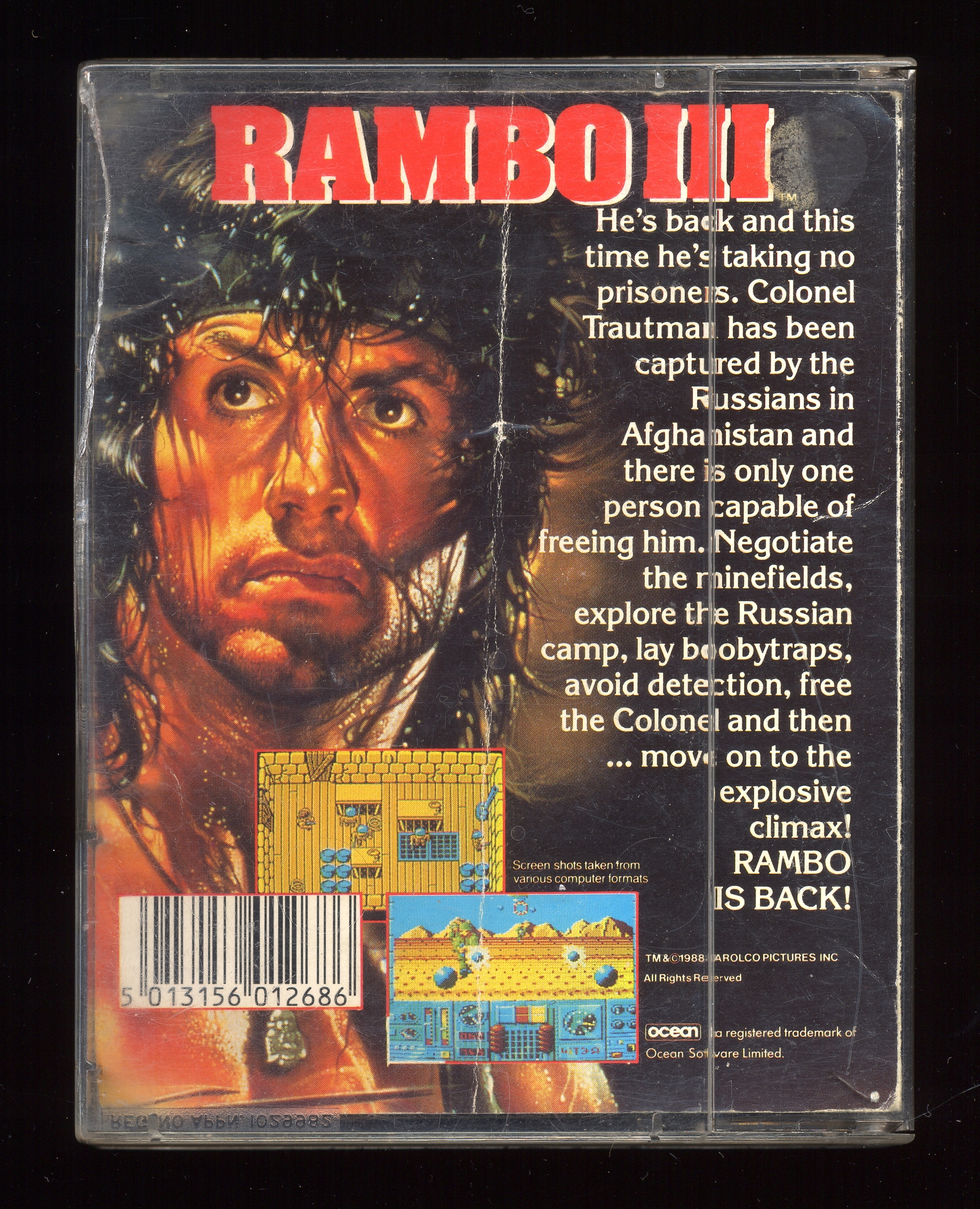 Рембо iii zx spectrum 48/128k - купить в DARSTAR