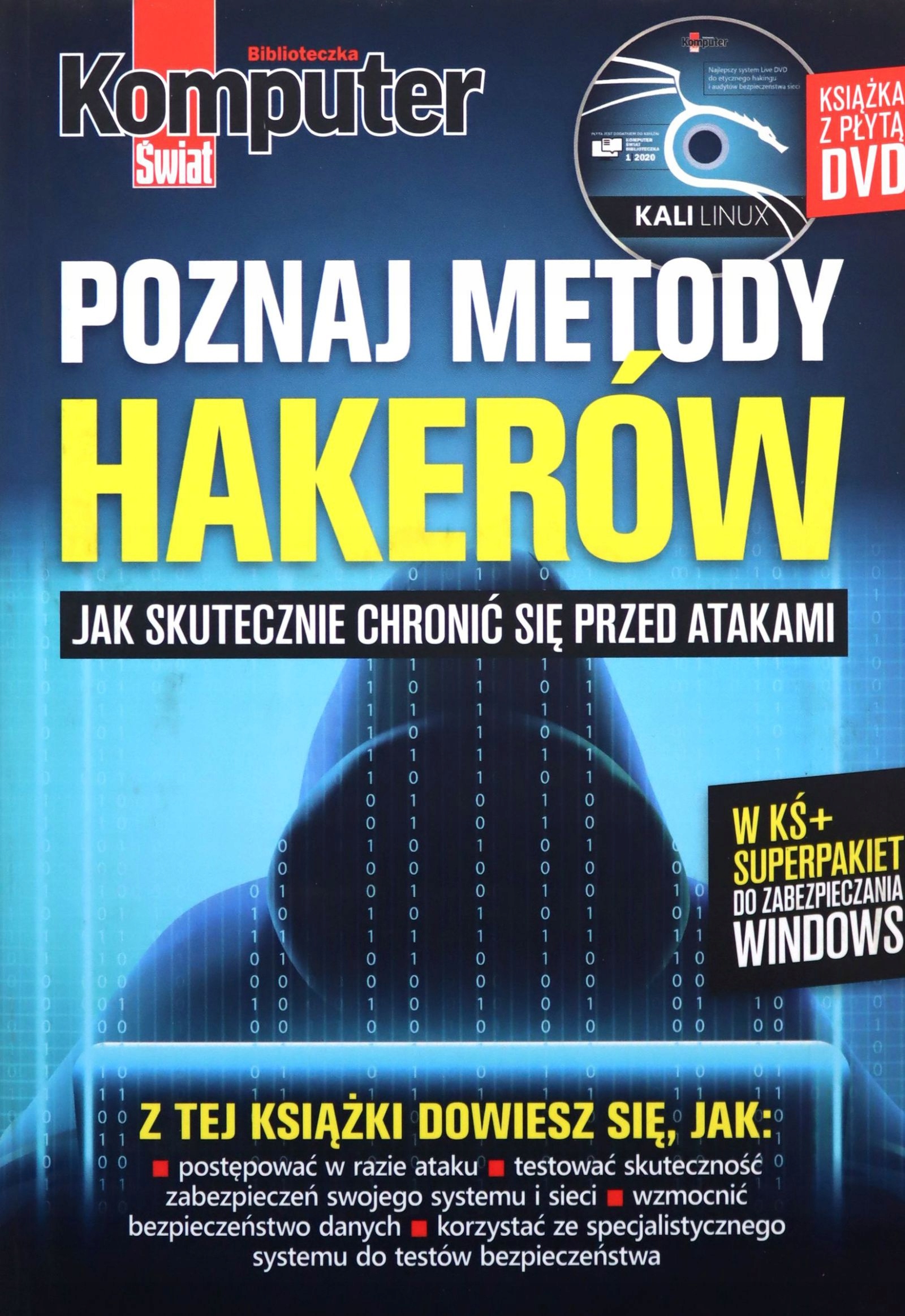 KOMPUTER ŚWIAT POZNAJ METODY HAKERÓW [KSIĄŻKA]