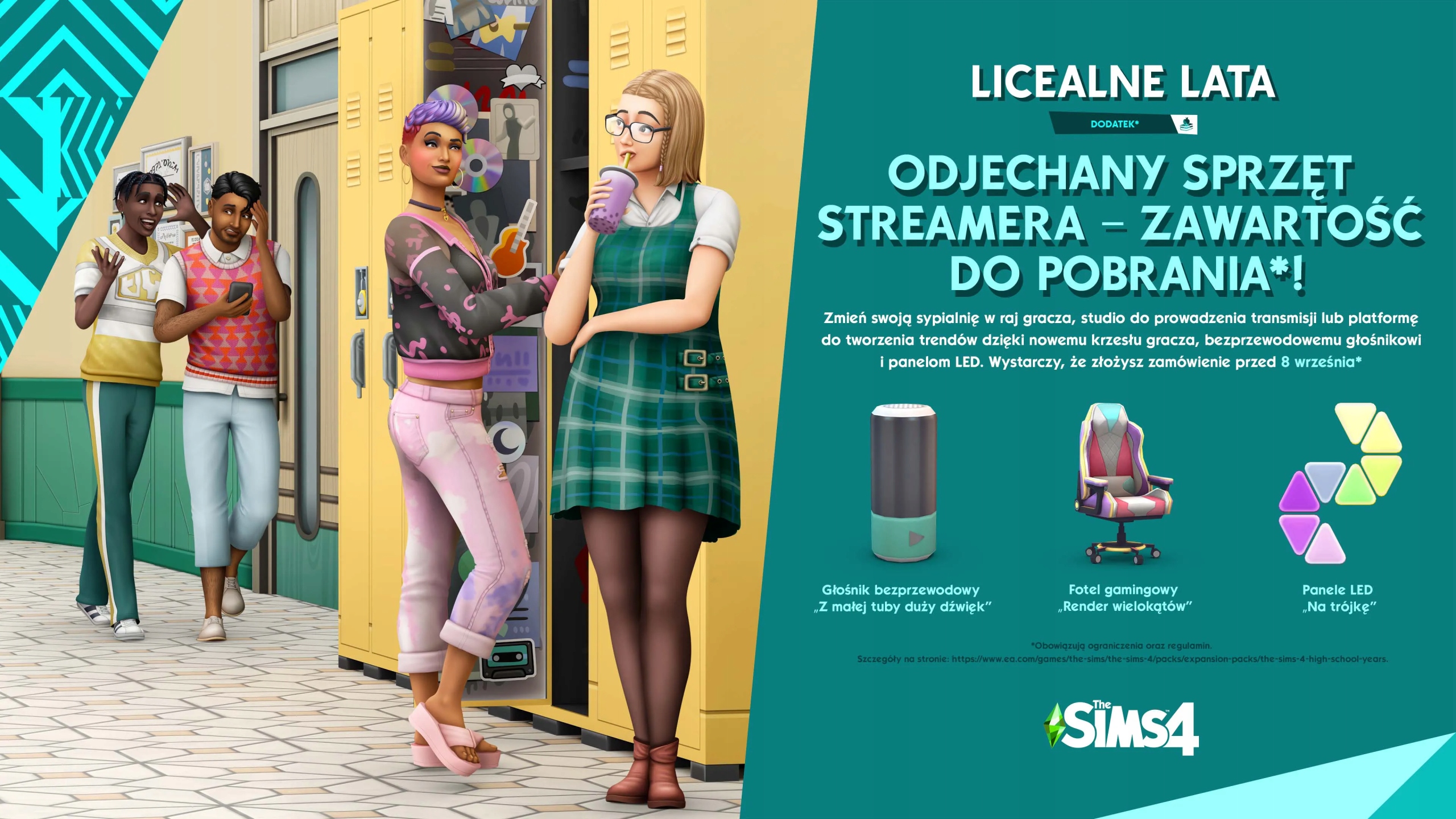 THE SIMS 4 LICEALNE LATA PC Rodzaj wydania Dodatek (DLC)