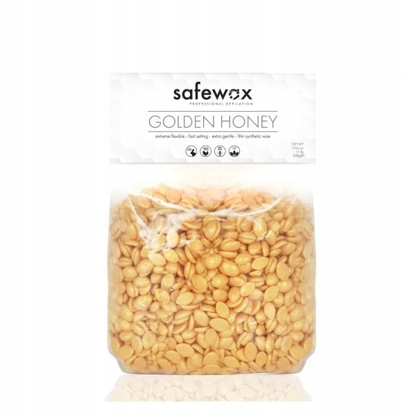 

Safewax złoty wosk w granulkach 0,5kg płynne złoto