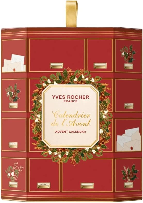Адвент-календарь Yves Rocher The Wonderful Workshop of Wishes, 24 средства по уходу