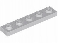 

Lego 78329 płytka plate 1x5 j. szary 10 szt N
