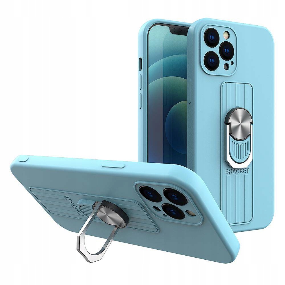 

Etui do iPhone 11 Pro plecki silikon Niebieski