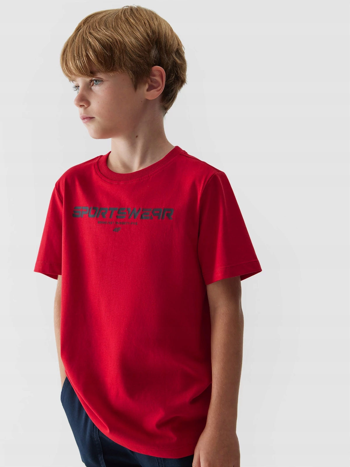 KOSZULKA CHŁOPIĘCA 4F T-SHIRT BAWEŁNA 152