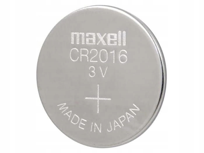 

Bateria Litowa Maxell Cr 2016 Made In Japan