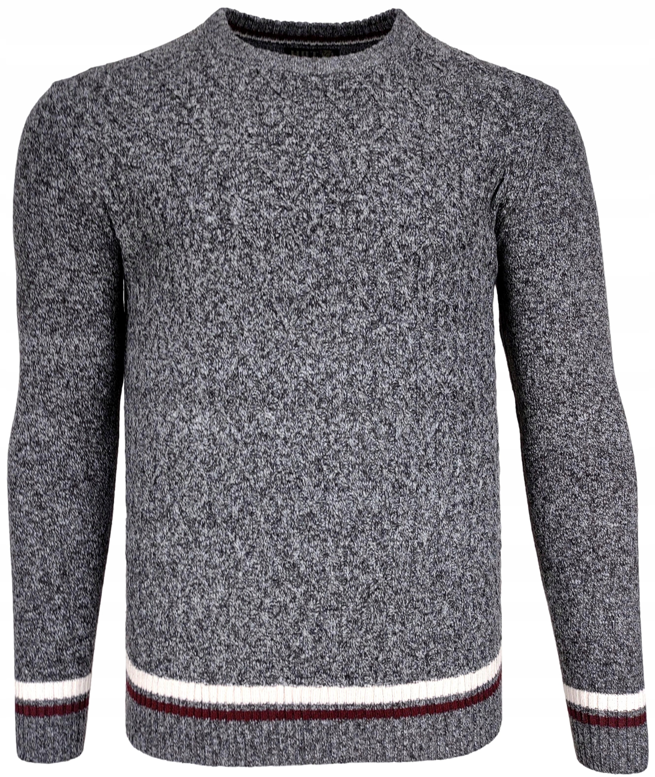 

Sweter męski ciepły z dodatkiem wełny O207 r. XXL