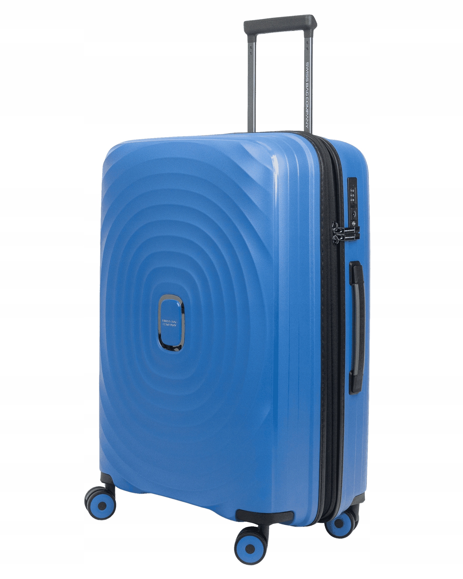 Cestovní kufr na kolečkách střední, polypropylen SwissBag Echo 67 cm