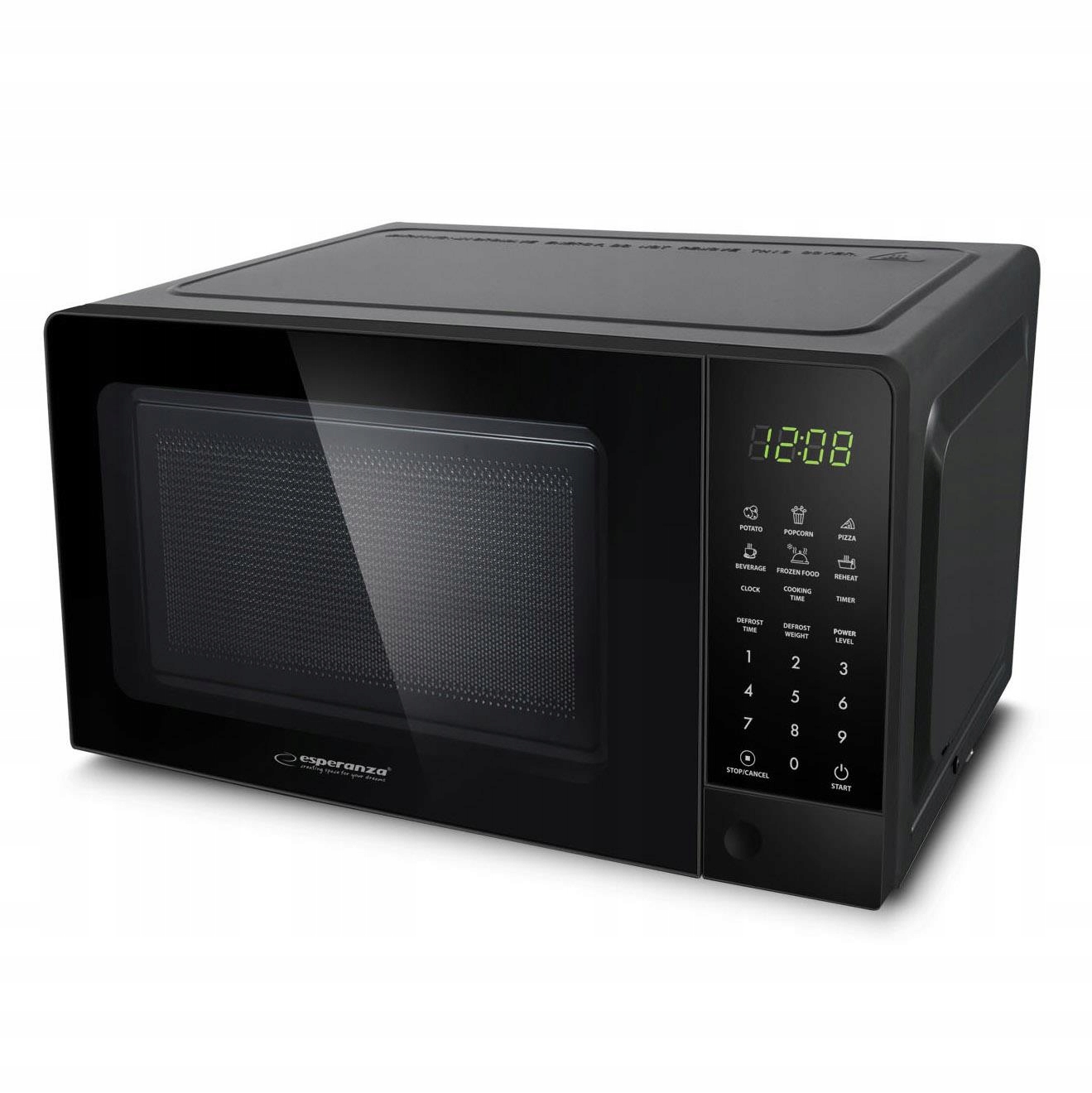 Kuchenka mikrofalowa Esperanza Horneado EKO009 czarna