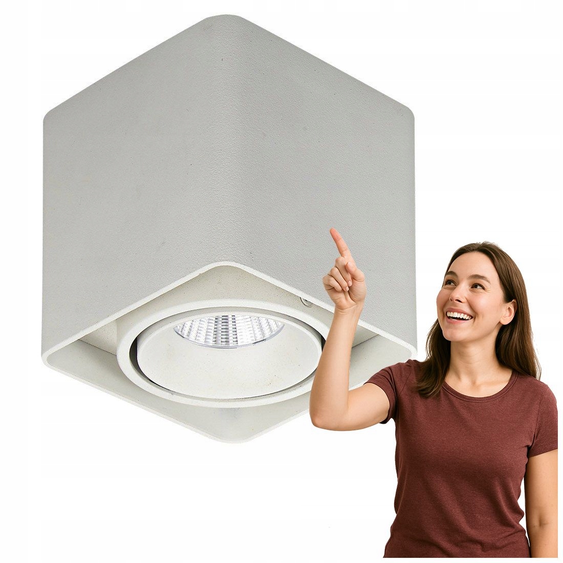 Moderní Led svítidlo Bonnie Bílá 10W Italux