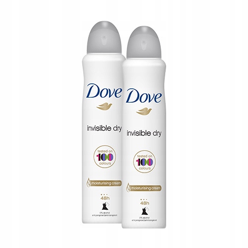 

Dove Invisible Dry Antyperspirant spray 2 x 250 ml