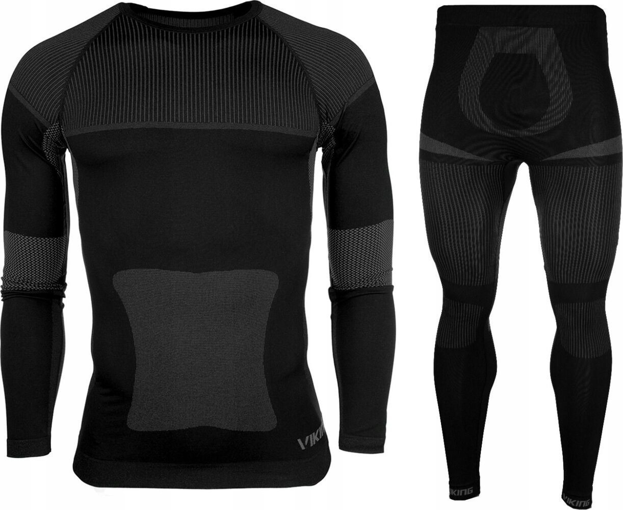 Pánské Termoaktivní Spodní Prádlo Viking Dante Černo-šedé 500-15-1717-08 vel. 2XL