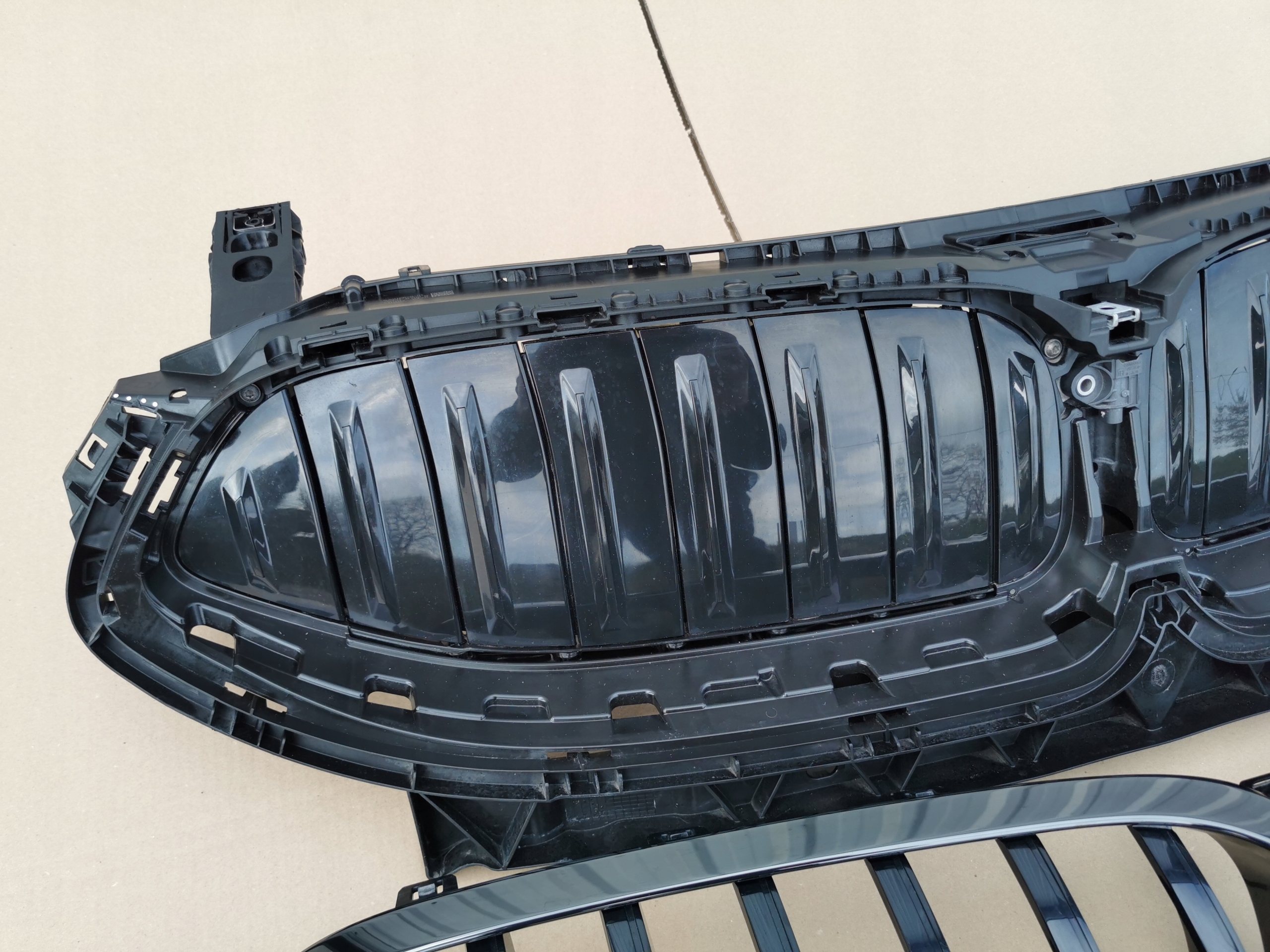 BMW 8 G14 G15 G16 активный впуск Воздух решетка радиатора b.хорошее состояние 5A21DC8-01 5A21DC8