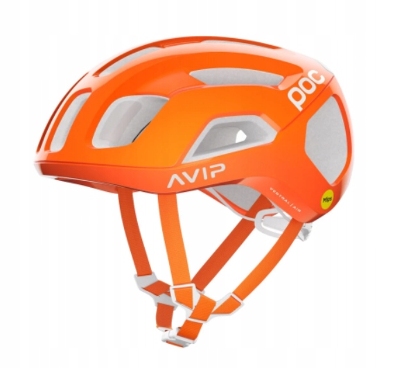 Silniční cyklistická přilba Poc Ventral Air Mips Fluorescent Orange Avip S 50-56