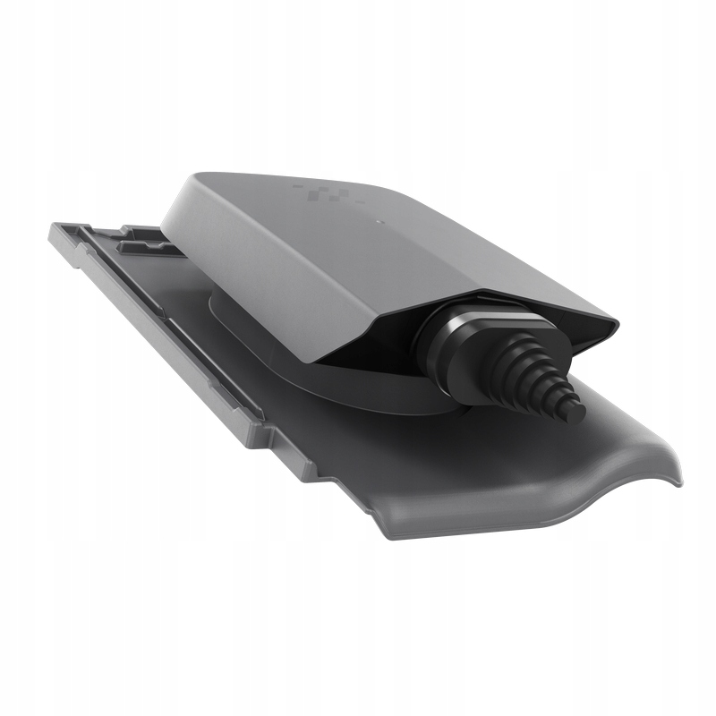 Solární střešní průchod solárních kabelů Alegra 9 Šedá Angoba