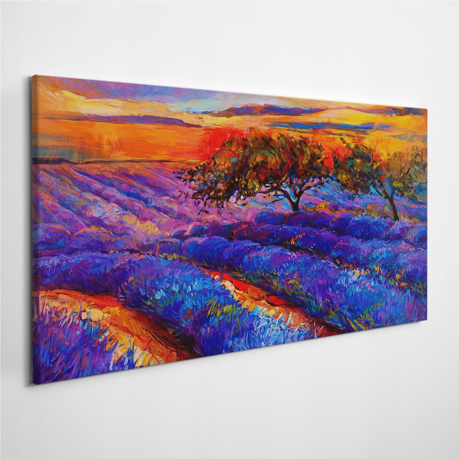 

Obrazy na płótnie Lawenda Łąka Krajobraz 120x60 cm