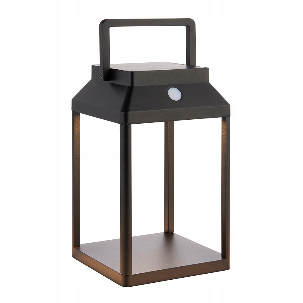 Solárna Usb Led lampa 3.15 W IP44 čierna Endon na terasu
