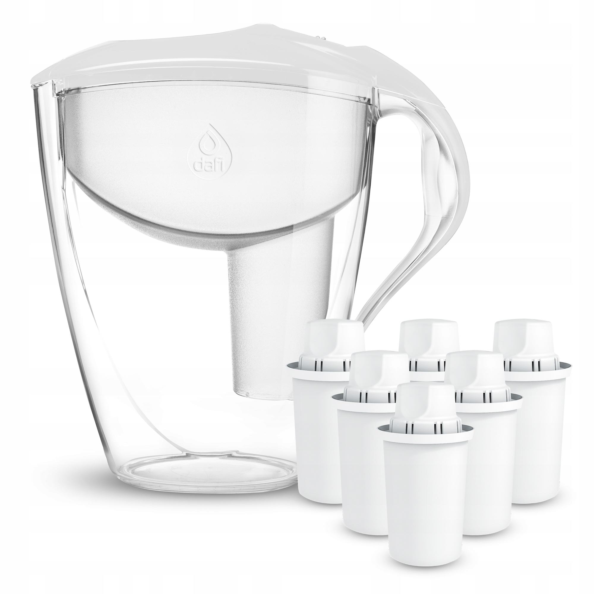 Džbán Dafi Astra bílý 3l manuální 6 x Classic