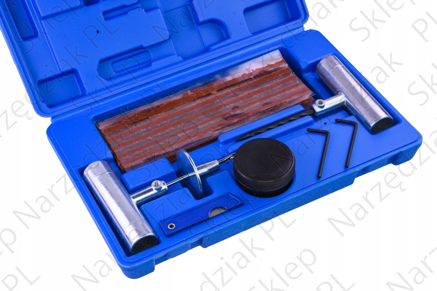 

Zestaw Naprawczy Do Opon Kół Szybka Naprawa 27 el