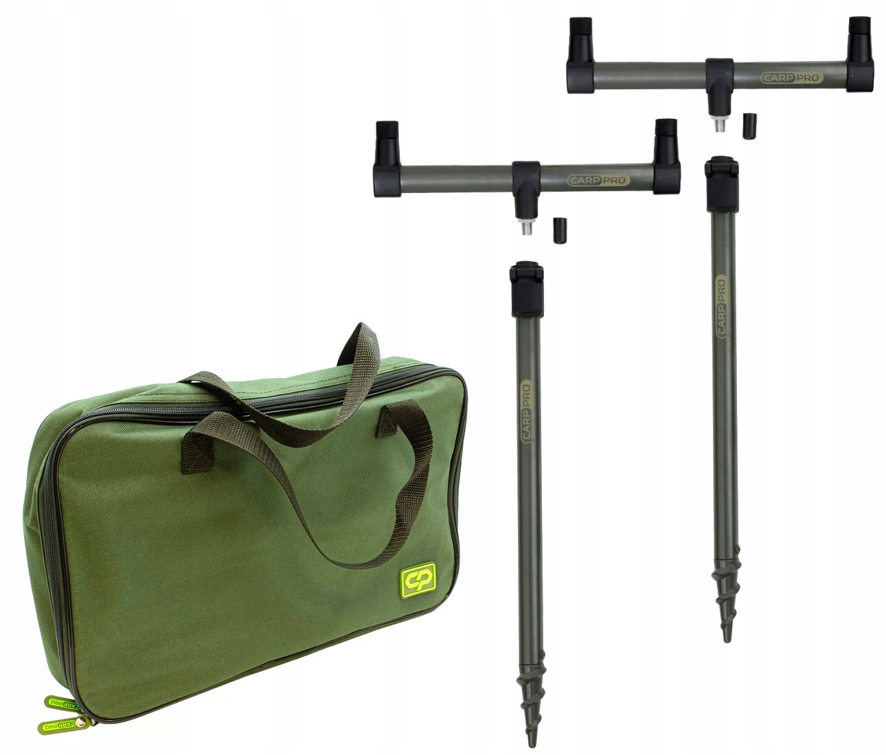 Flagman Carp Pro Buzz & Sticks Kit Zestaw dwóch stojaków i buzz bar-ów