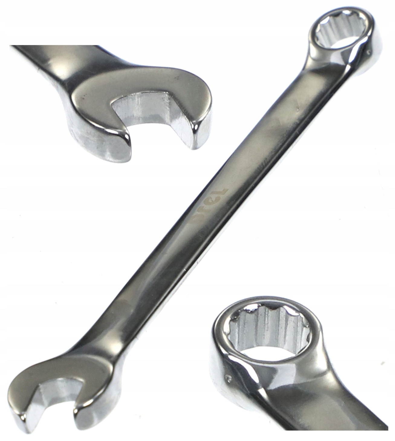 

Klucz Klucze Płasko-oczkowy Polerowany CrV 8 mm