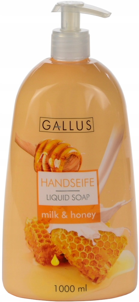 

Mydło w płynie Gallus Handseife Milk&honey 1L
