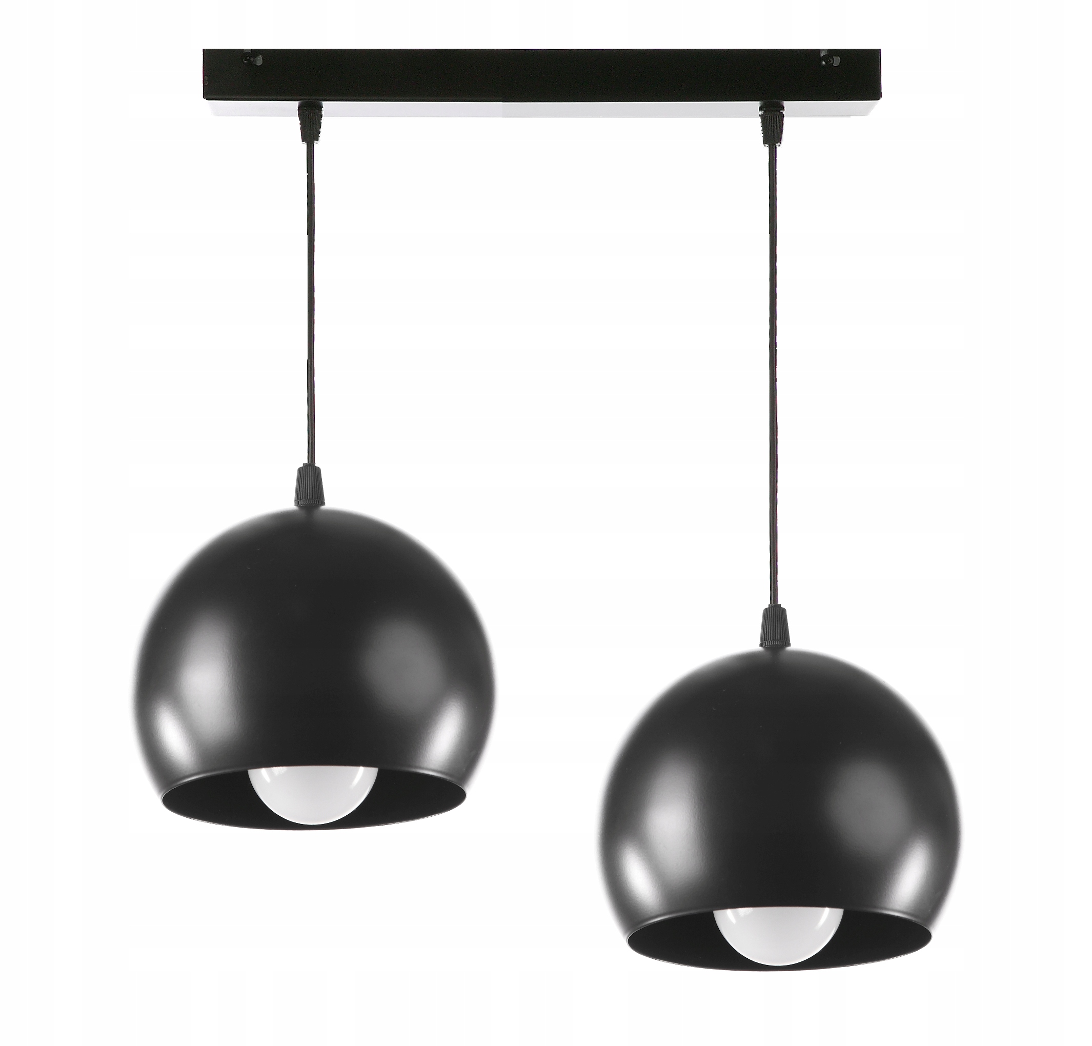 Kovová závěsná lampa Velké koule Alba 2xE27 Led Edison