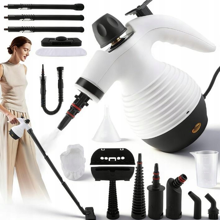 2W1 Wielofunkcyjny Odkurzacz Parowy Ręczny Wysokie Ciśnienie 1050W 135°C