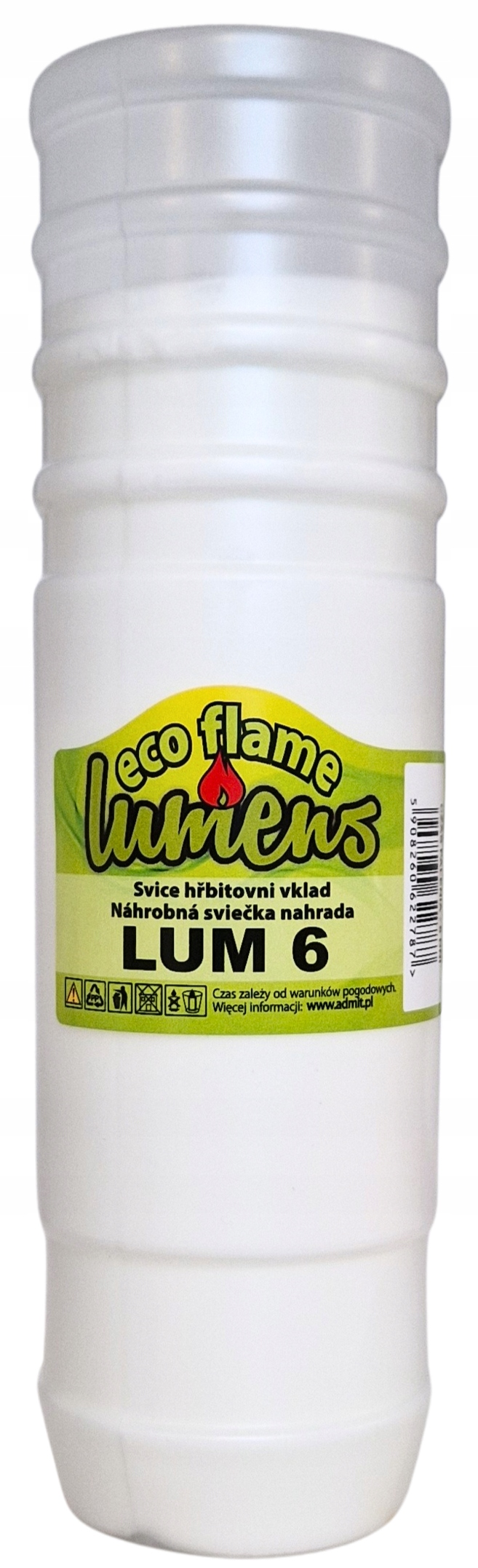 Wkład parafinowy Lumens - do 6 dni palenia