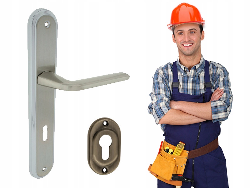 

Alubrass Klamka drzwiowa model Focus