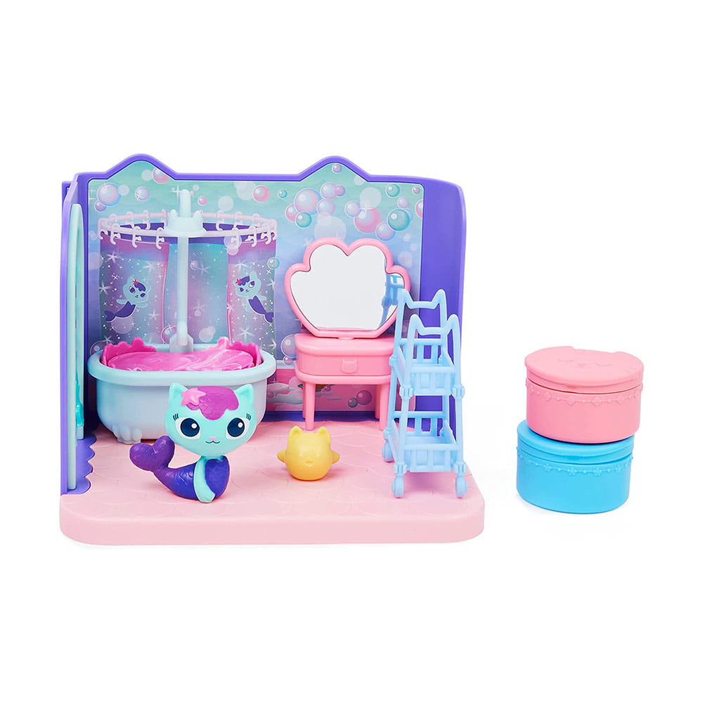 GABI KAČIŲ NAMAS UNDINĖLĖS VONIOS KAMBARIO KOMPLEKTAS SU FIGŪRĖLE + MERCAT BALDAI EAN (GTIN) 778988374108