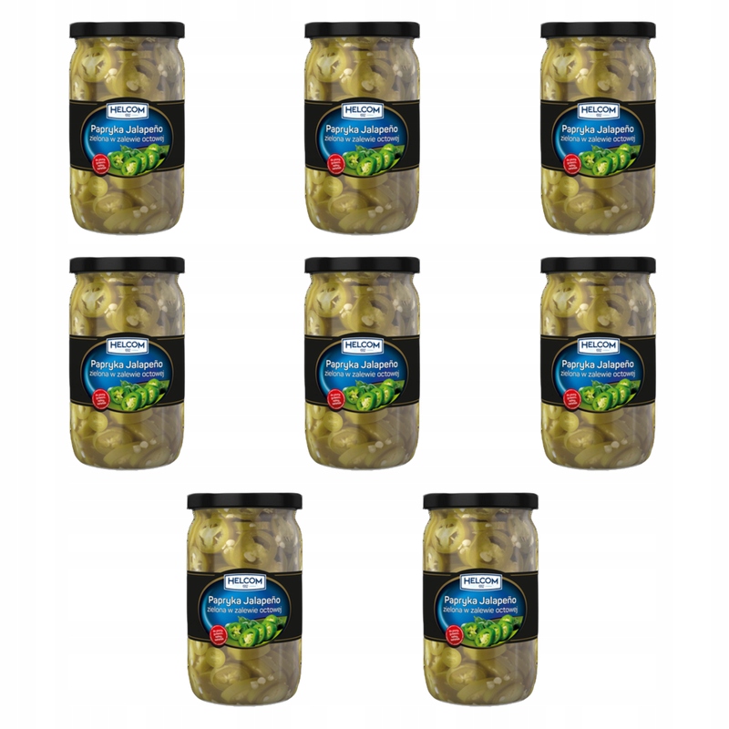 Papryka Jalapeno w zalewie octowej 680 g Helcom X8