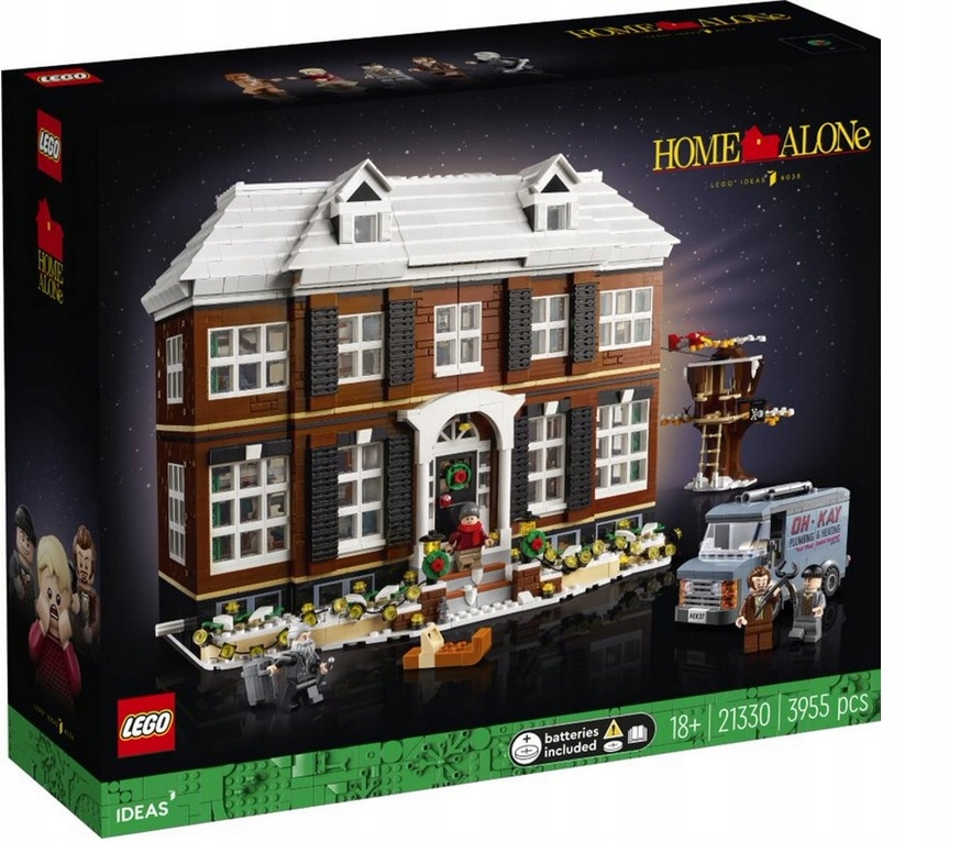 Klocki LEGO Ideas 21330 Kevin Sam w domu HomeAlone