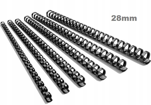 

Grzbiety do Bindowania 28mm od241do270 kart 10szt