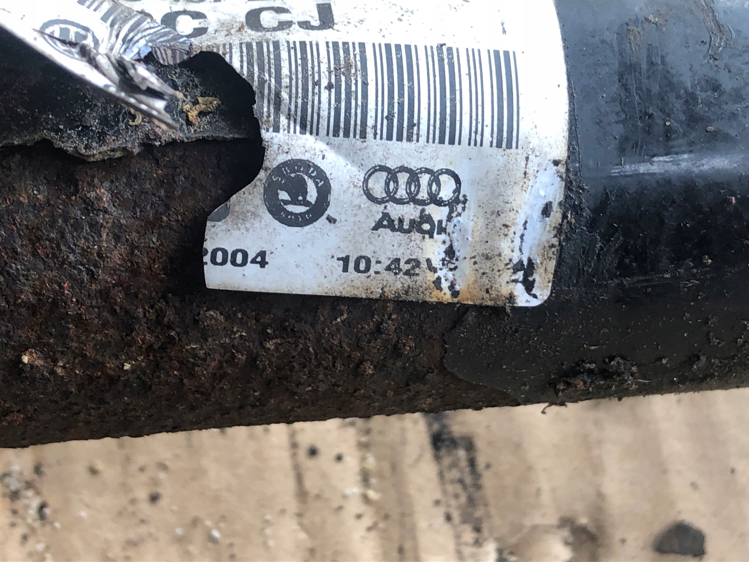 semi-axis right VW SKODA AUDI 1K0407272CC