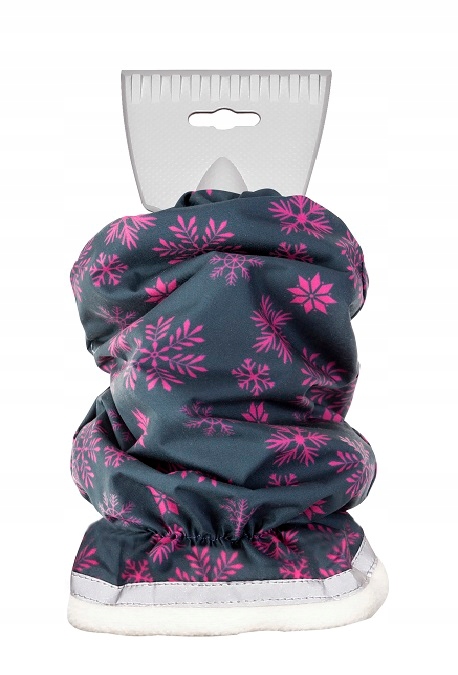 SKROBACZKA DO SZYB LODU SKROBAK RĘKAWICA NA MRÓZ