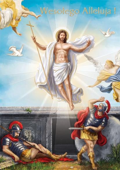 KARNET KARTKA ŚWIĄTECZNA WIELKANOC + KOPERTA 1 szt