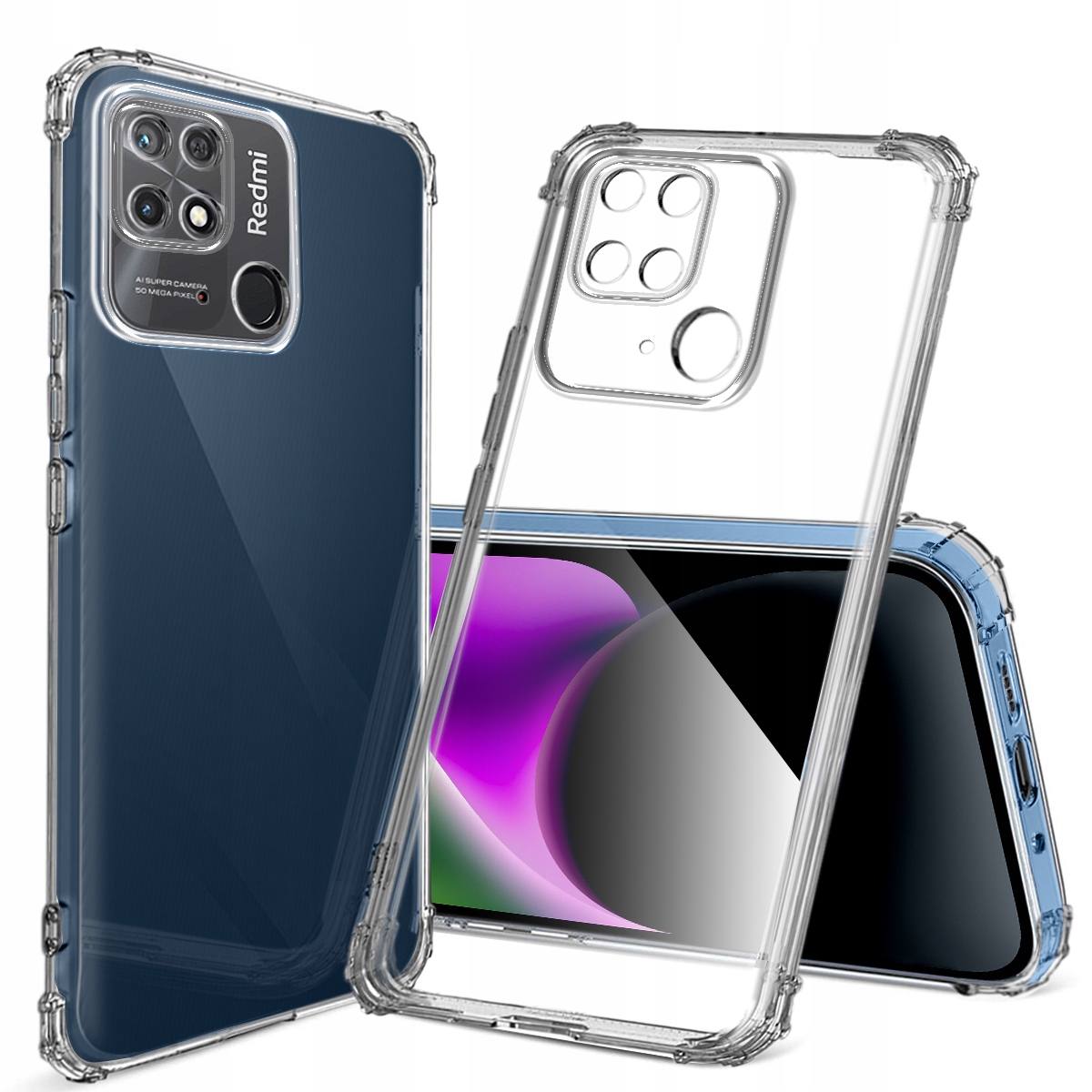 

Etui Anti-shock Case Szkło do Xiaomi Redmi 10C