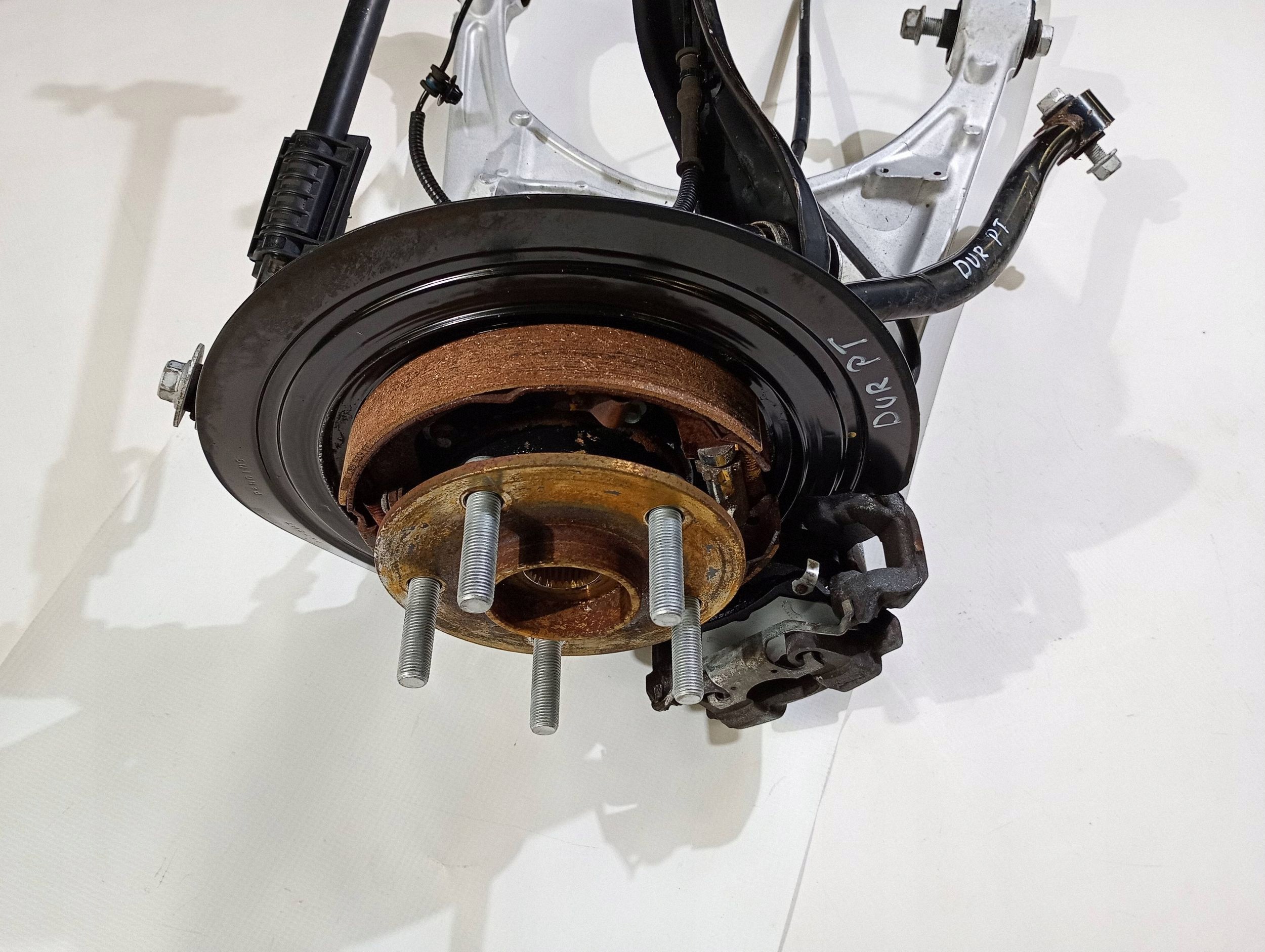 achsträger rechts heck komplet achsschenkel radnabe radlager bremssattel bremse sattel querlenker Dodge Durango 2014
