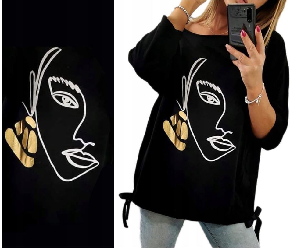 

Bawełniana Tunika Orecchino roz. 56