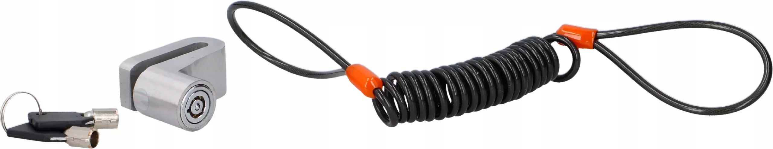 Blokada tarczy hamulcowej motocykla motor skuter zapięcie DUNLOP 150cm Stan opakowania oryginalne