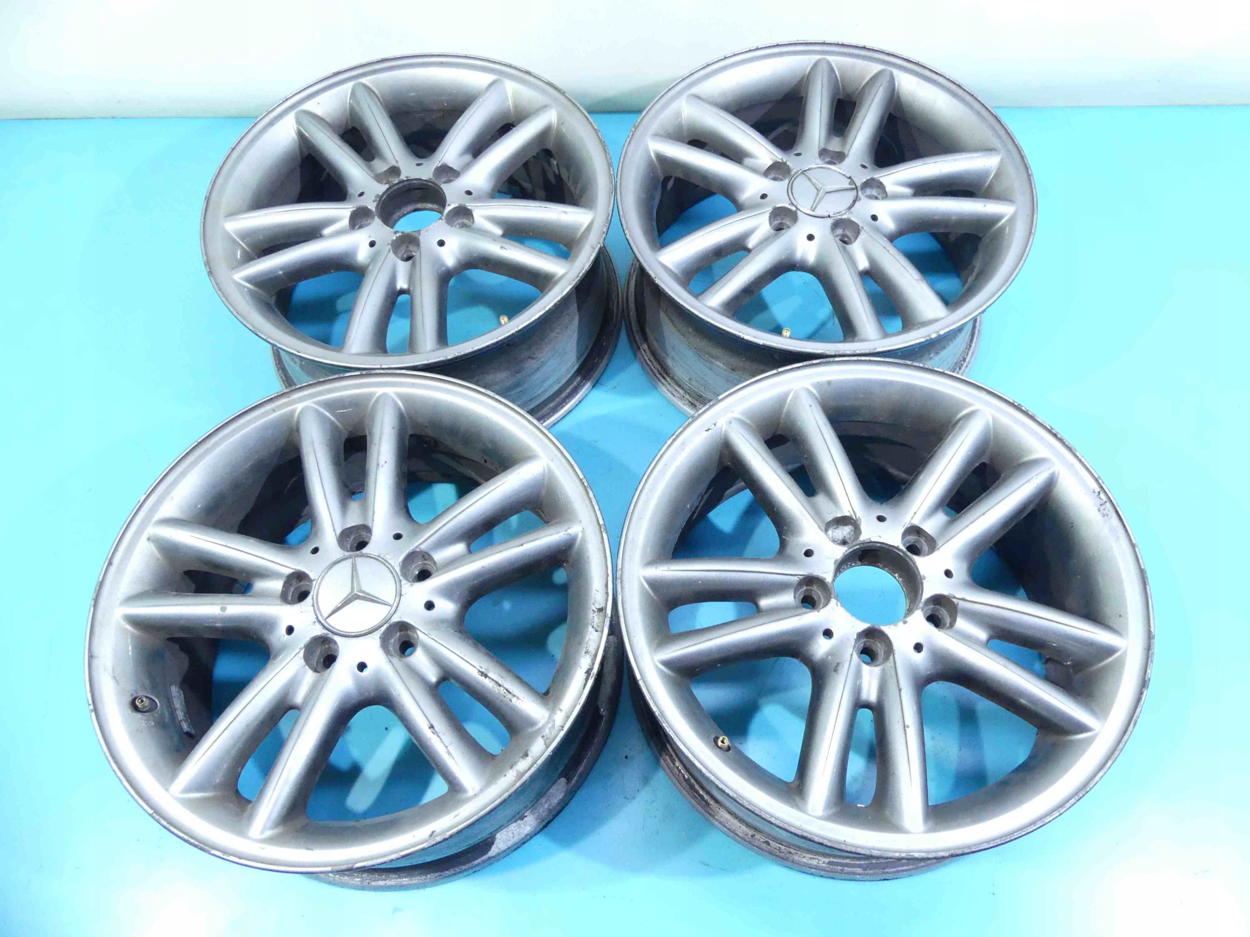 4x ДИСКИ АЛЮМИНИЕВОЕ ЛИТЫЕ ДИСКИ MERCEDES C W203 R15