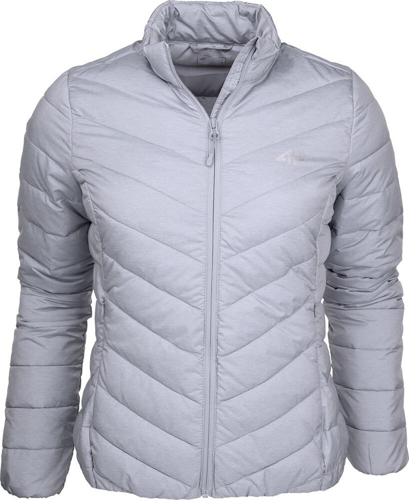 Dámská Bunda 4F Světle Šedá H4L21 KUDP003 27M vel. S