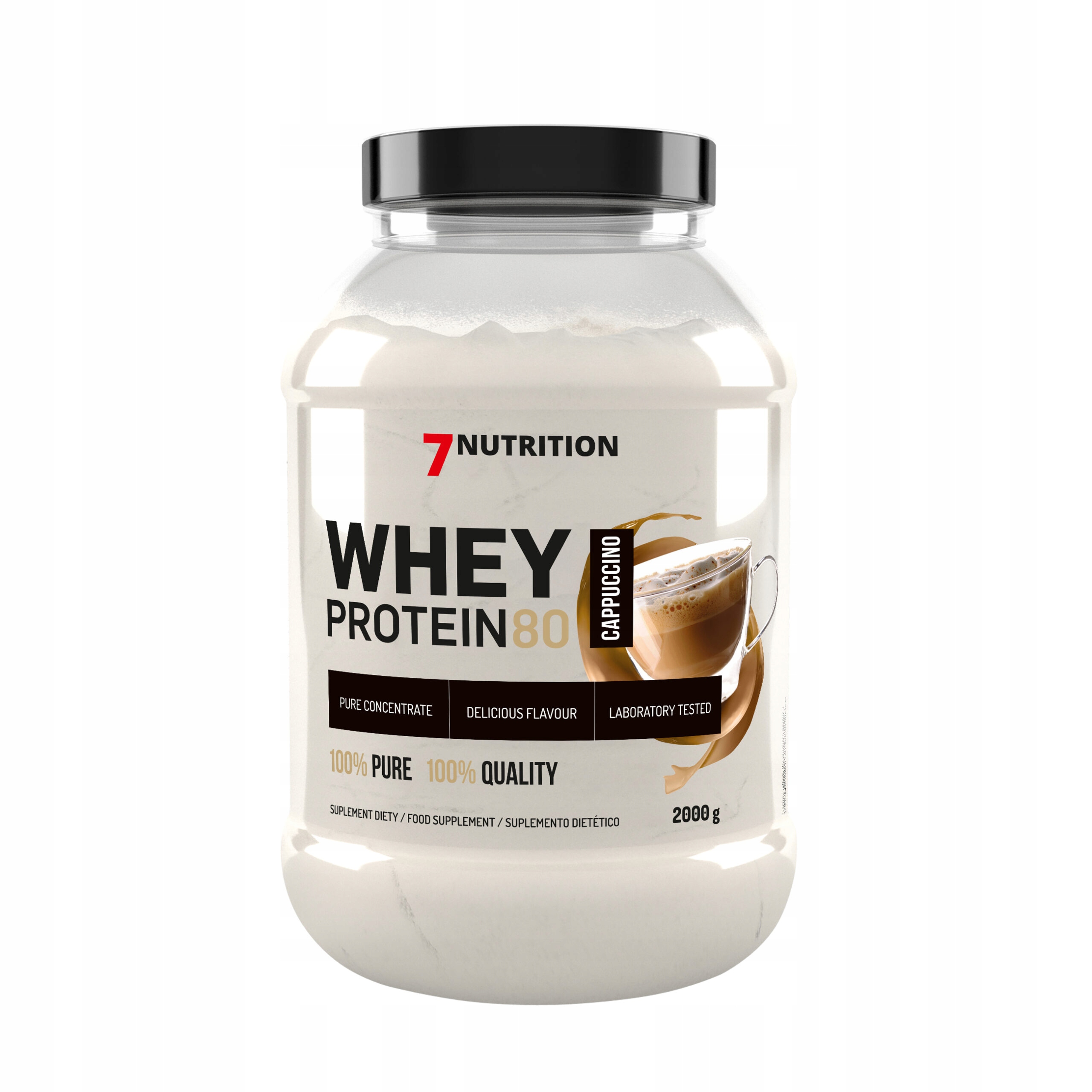 7NUTRITION Whey Protein 80 2000 g Wpc Protein