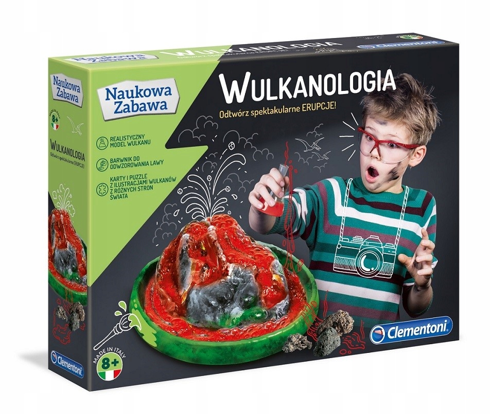 

Wulkanologia model 3D wulkanu 50327 Doświadczenia