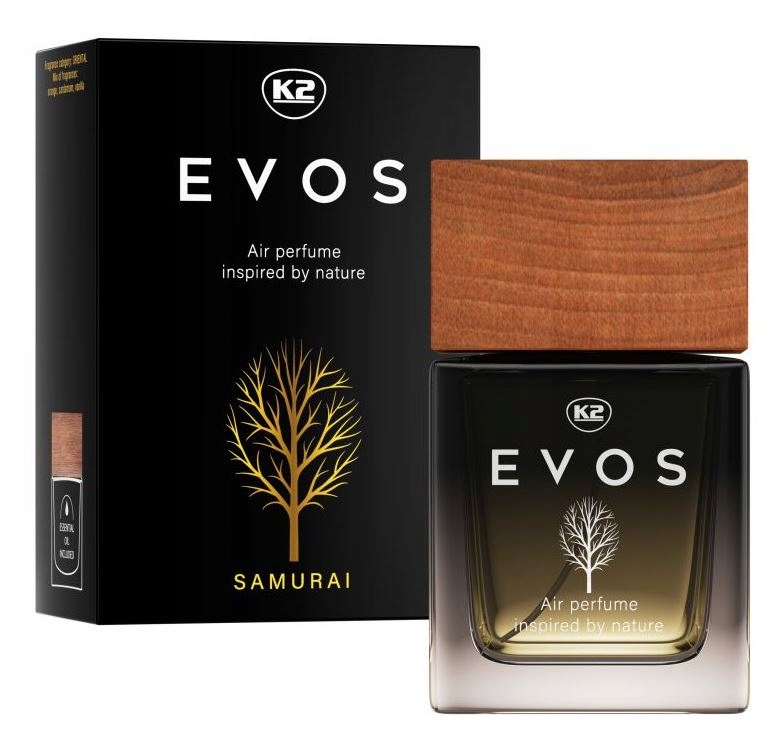 

K2 Evos Samurai 50ml Zapach Perfumy Do Samochodu