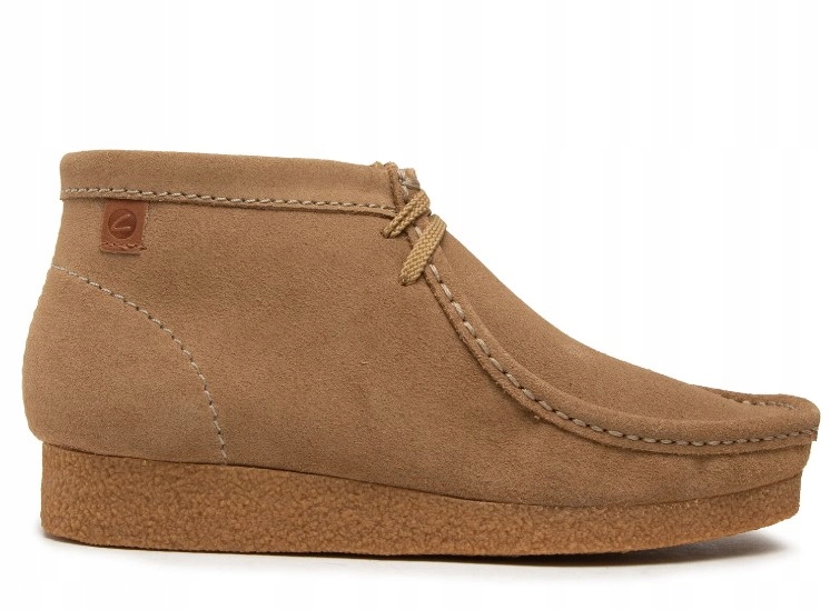 Clarks Kotníkové Boty Béžové S Vázáním 44,5 Ž7I